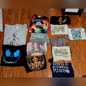 Halloween shirt lot